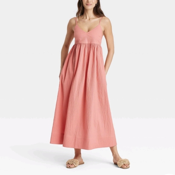 a new day Dresses & Skirts - Seersucker Maxi Dress